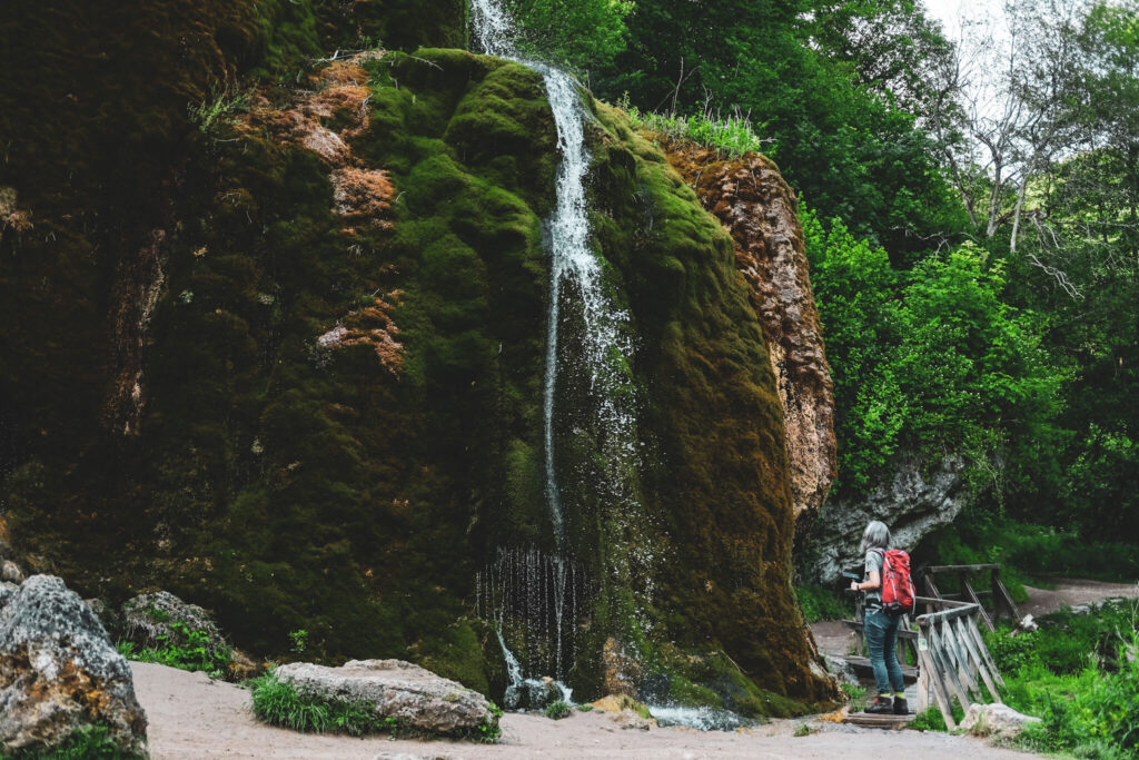 Wasserfall Dreimuehlen auf dem Eifelsteig