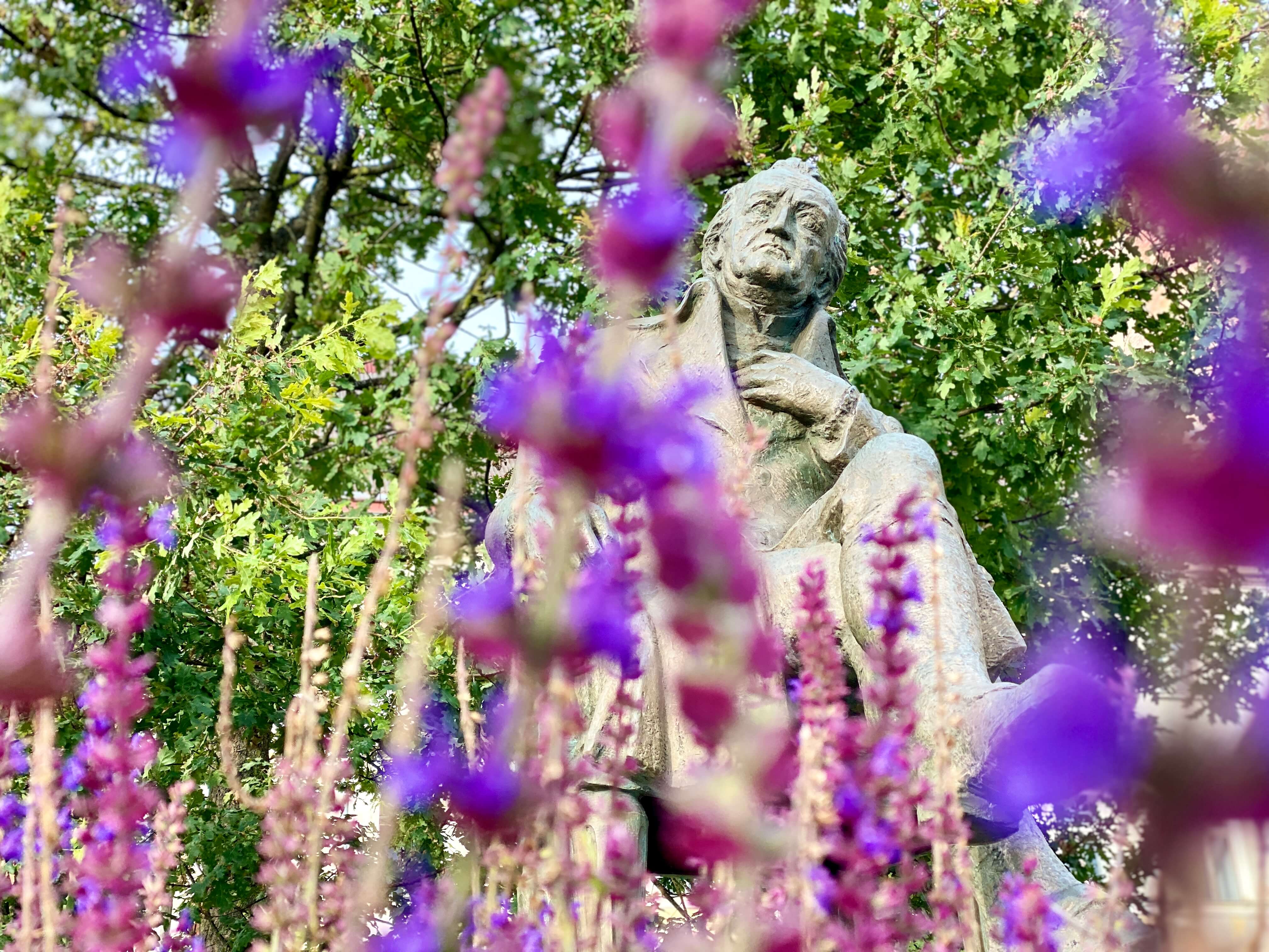 Marienbad, Tschechien: Goethe-Denkmal