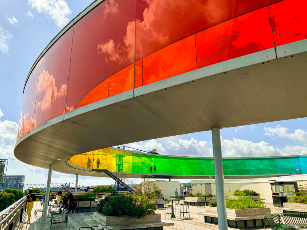 Kunstwerk "Your Rainbow Panorama" von Olafur Eliasson