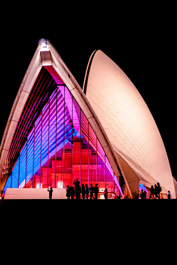 Sydney Opera House Gegenlicht