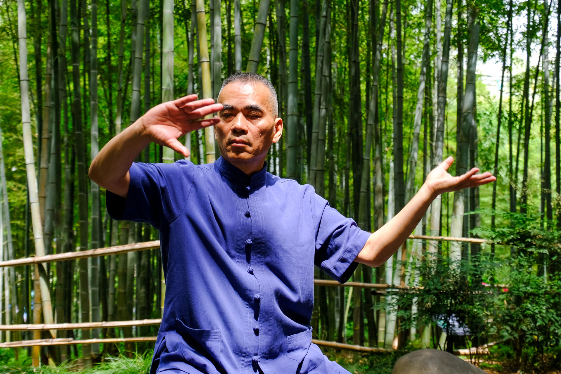 Taijiquan-Meister Huang Lixiong