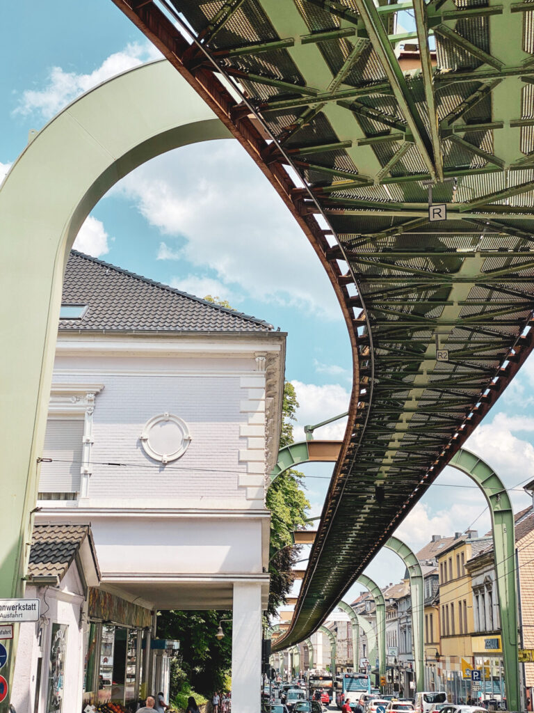 Schwebebahntrasse in Wuppertal