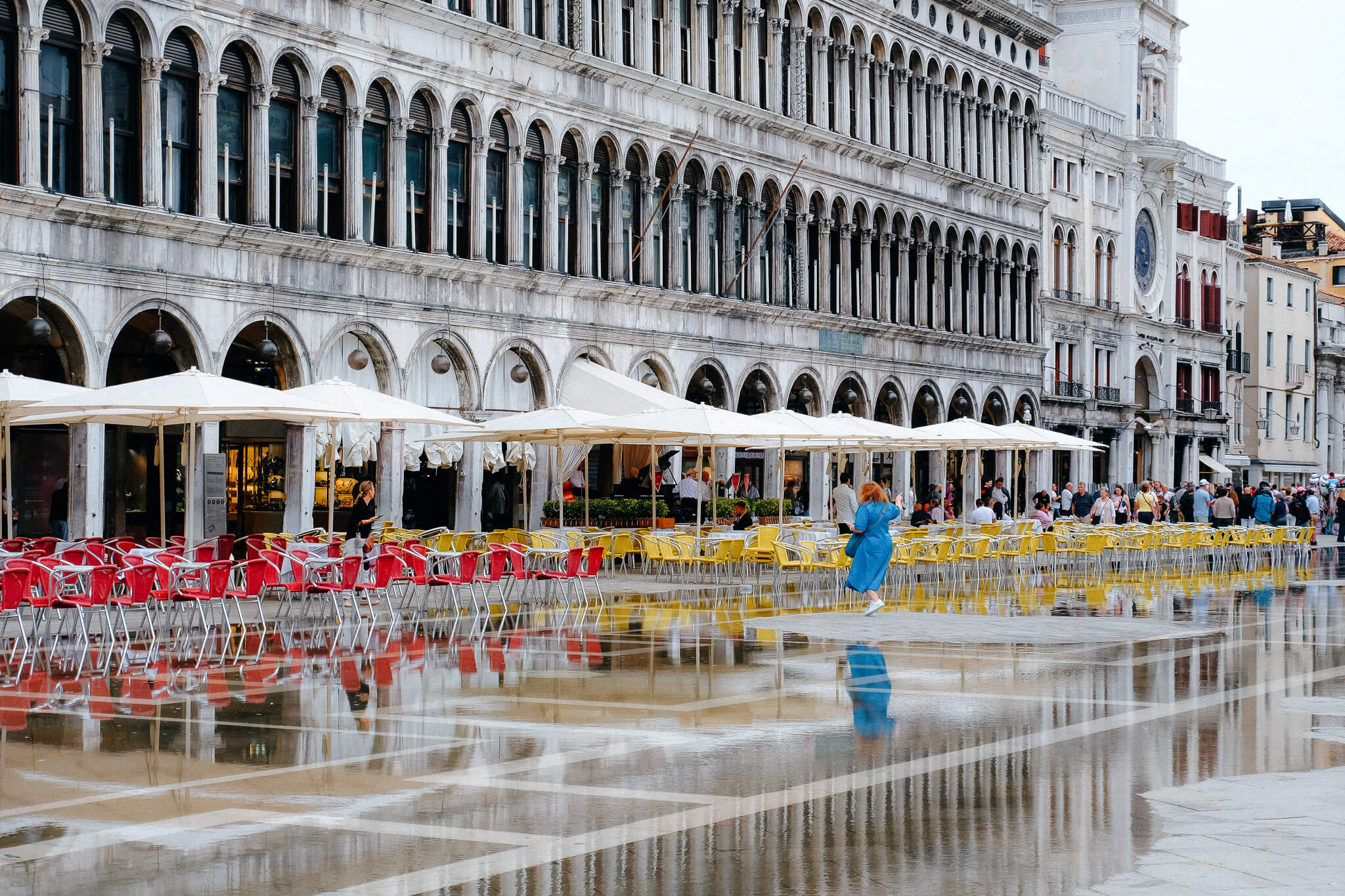 Markusplatz_Piazza_San_Marco unter Wasser