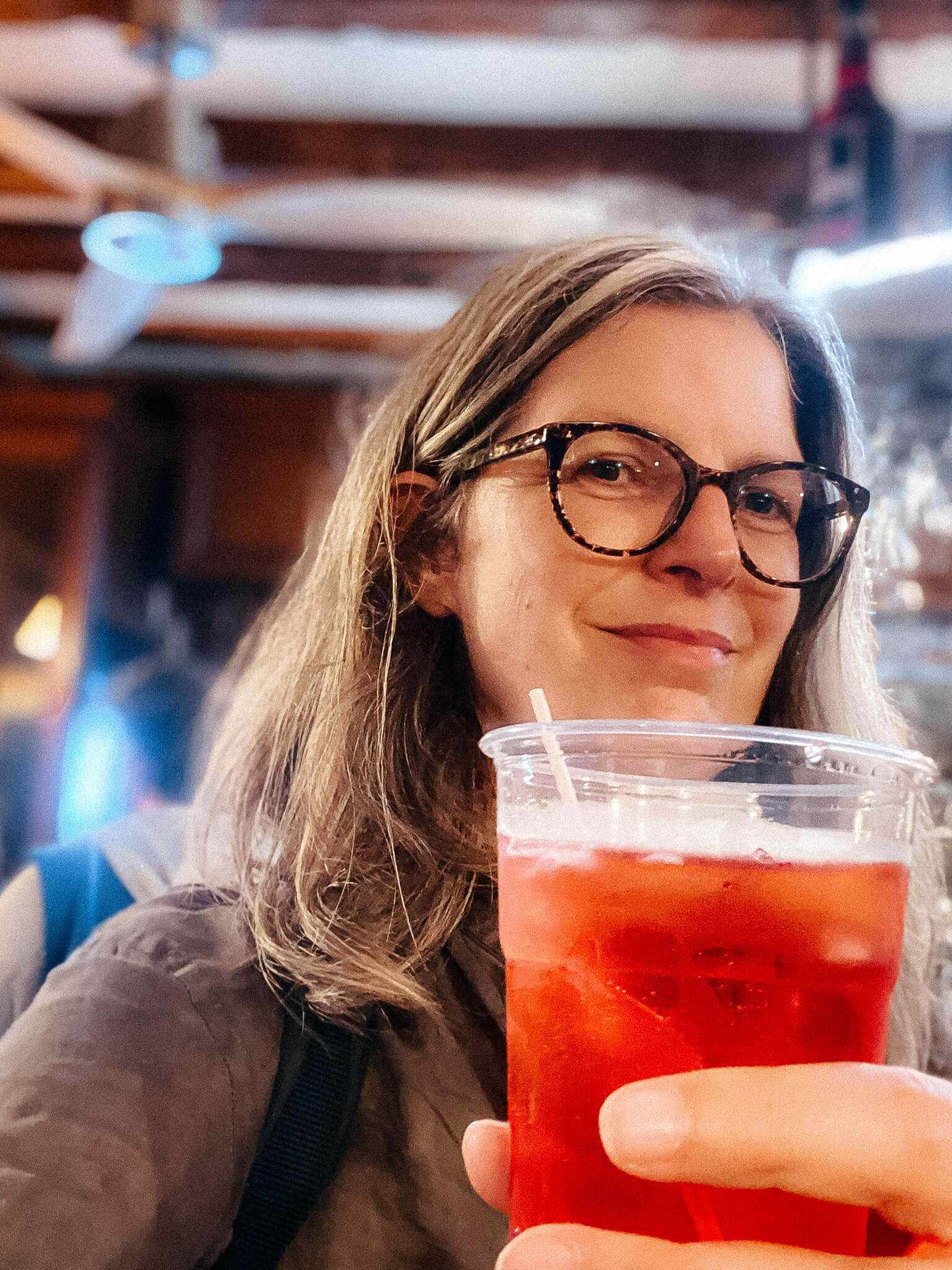 Kirsten Rick mit Aperitivo in Venedig