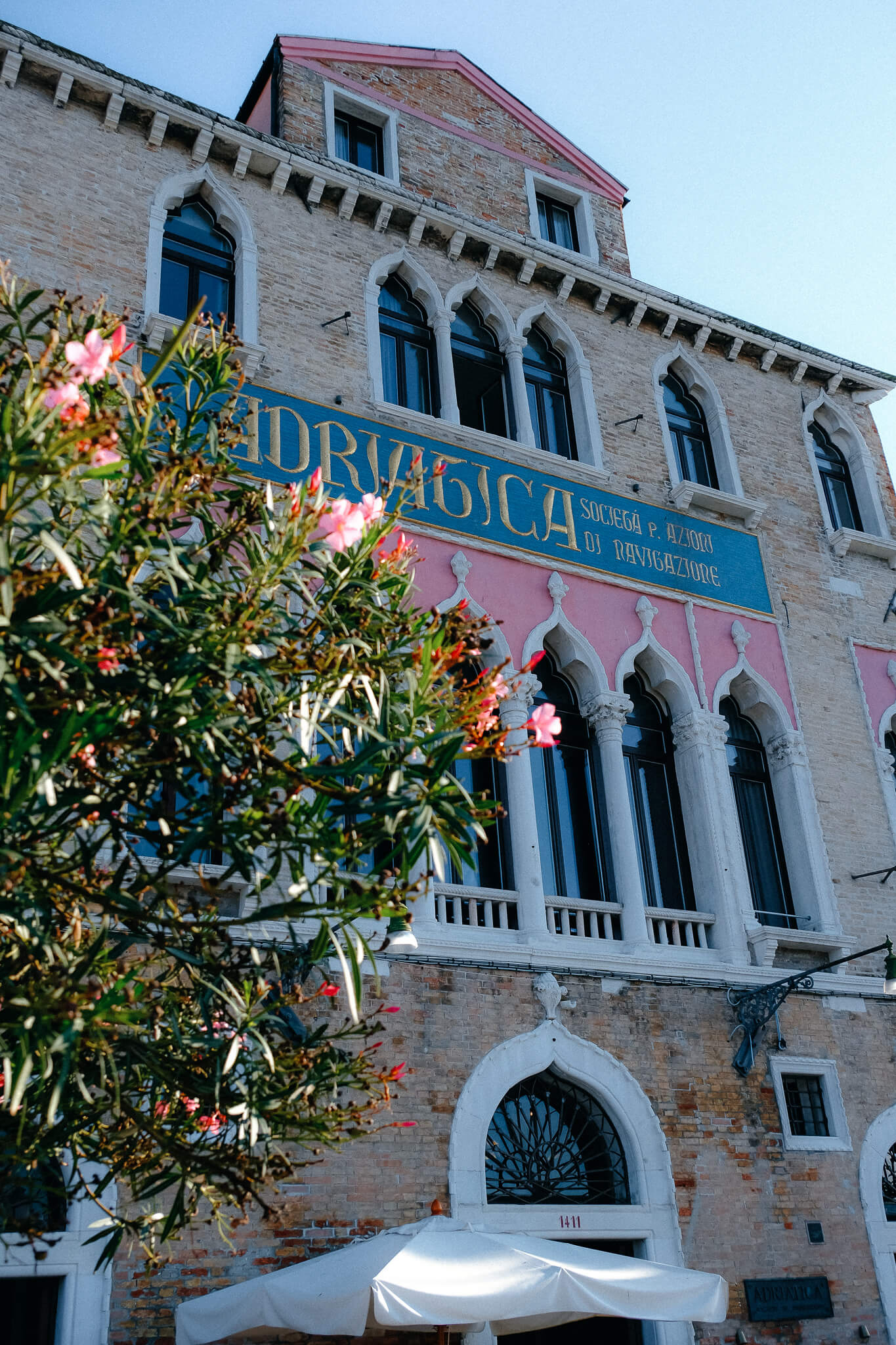 Palazzo Molin Adriatica an der Fondamenta delle Zattere