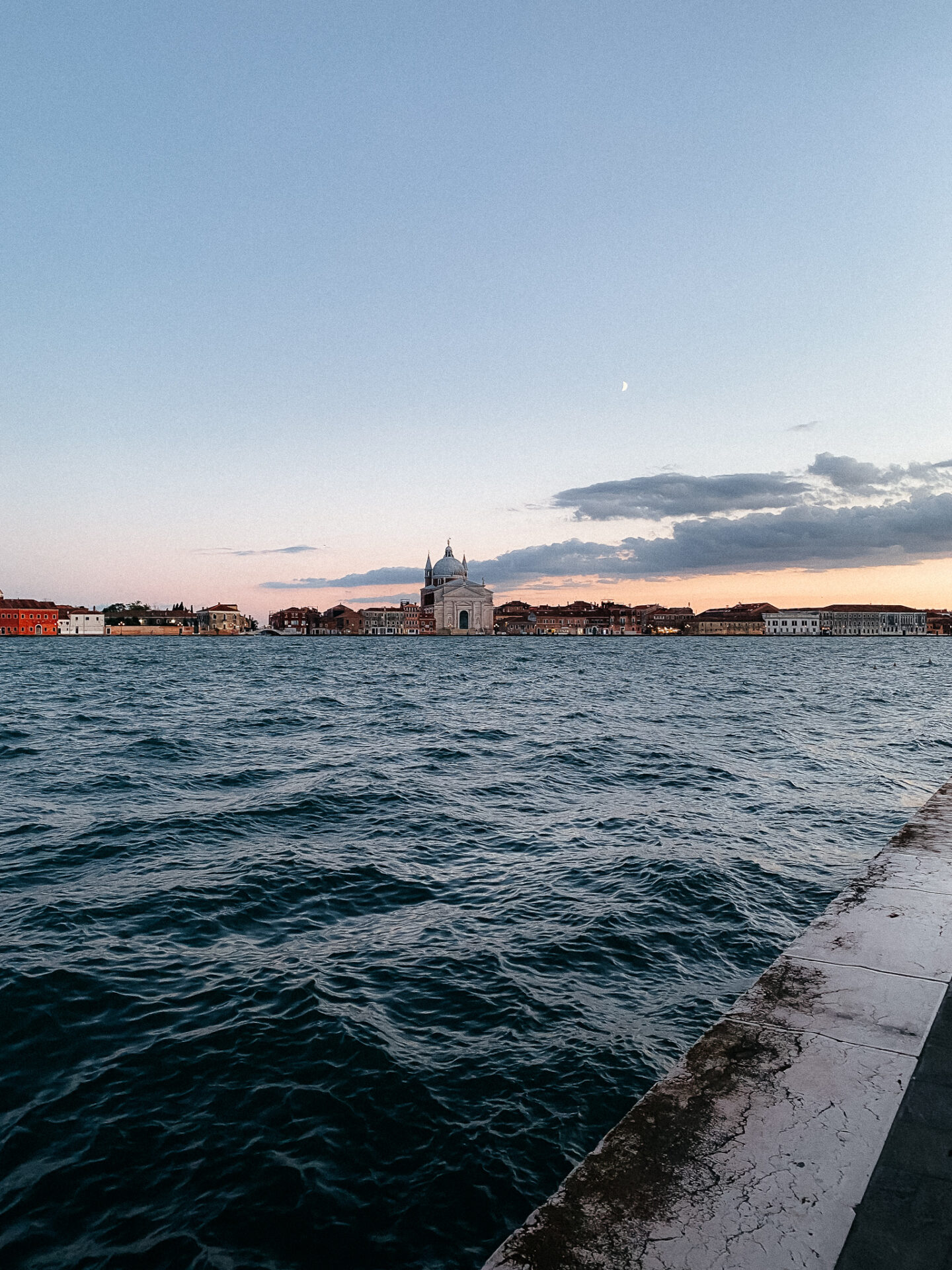 Zattere Venedig Blick auf Guidecca