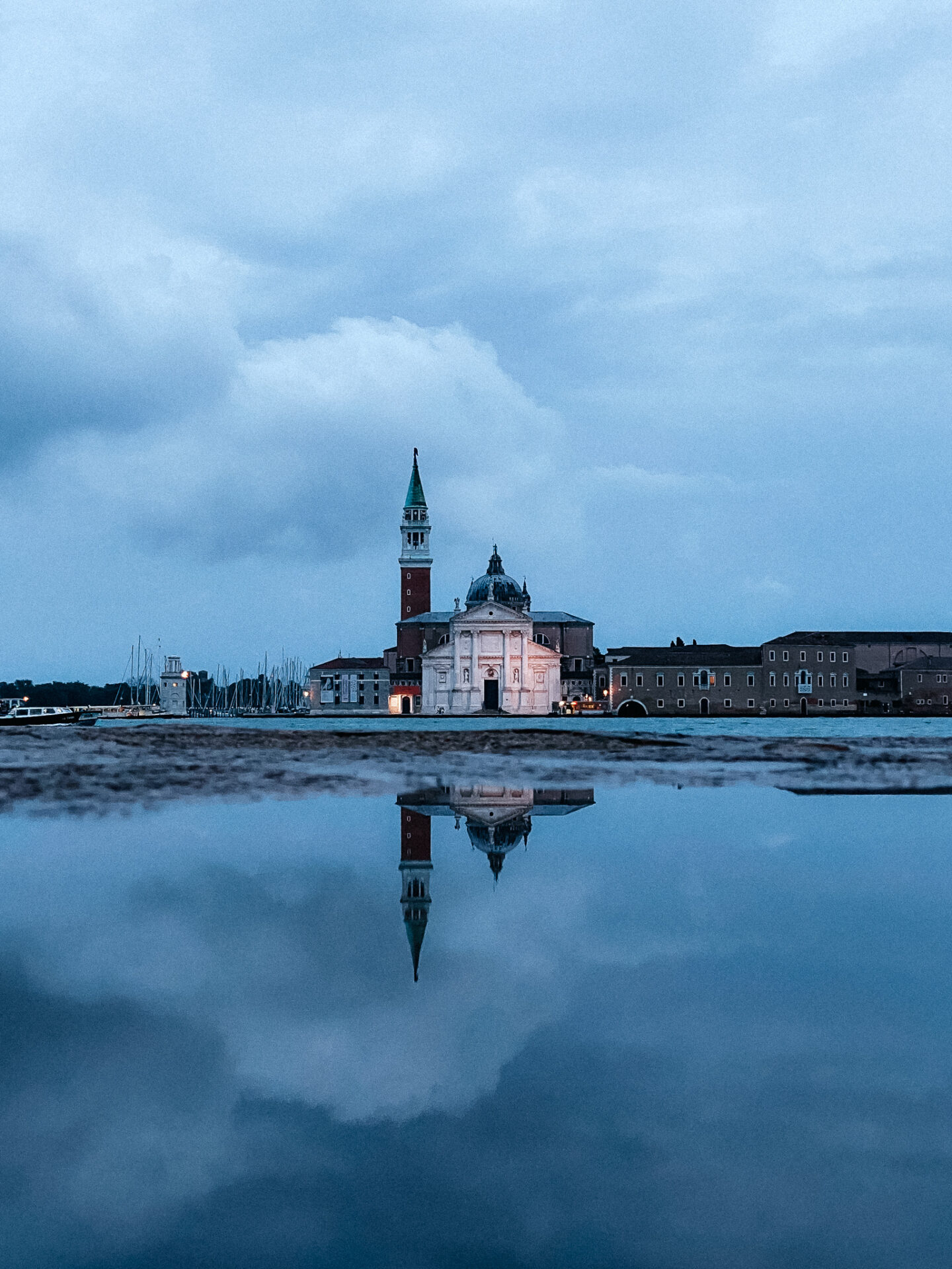 Zattere Venedig Blick auf Il Redentore, Guidecca