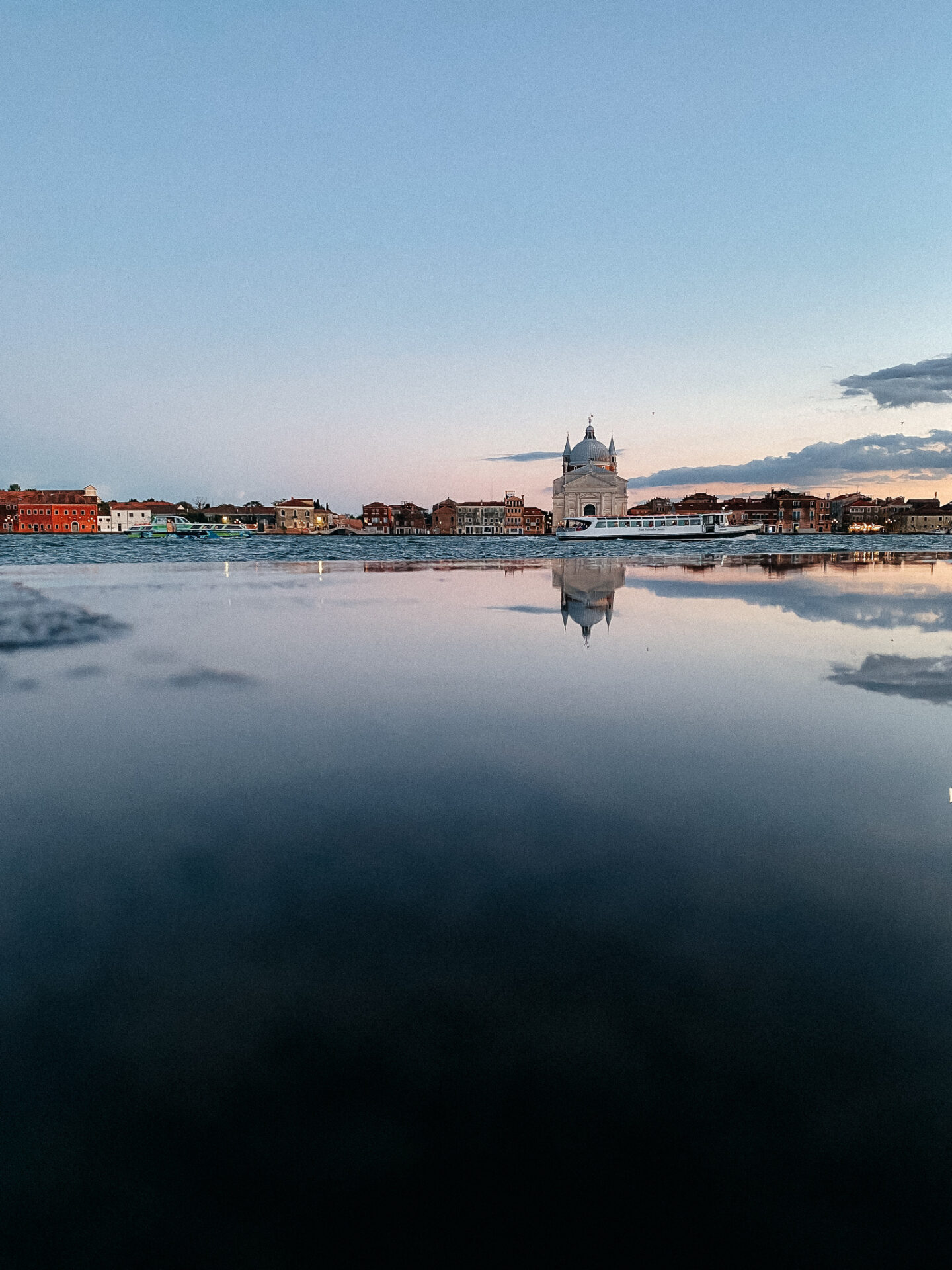 Zattere Venedig Blick auf Guidecca