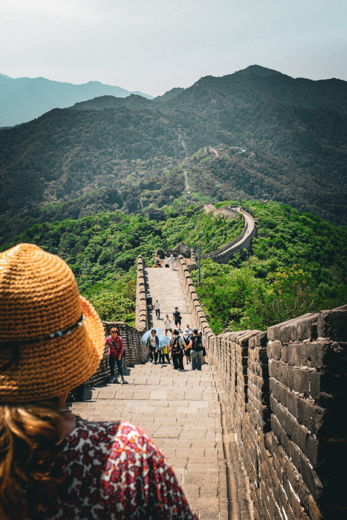 China: Große Mauer bei Mutianyu