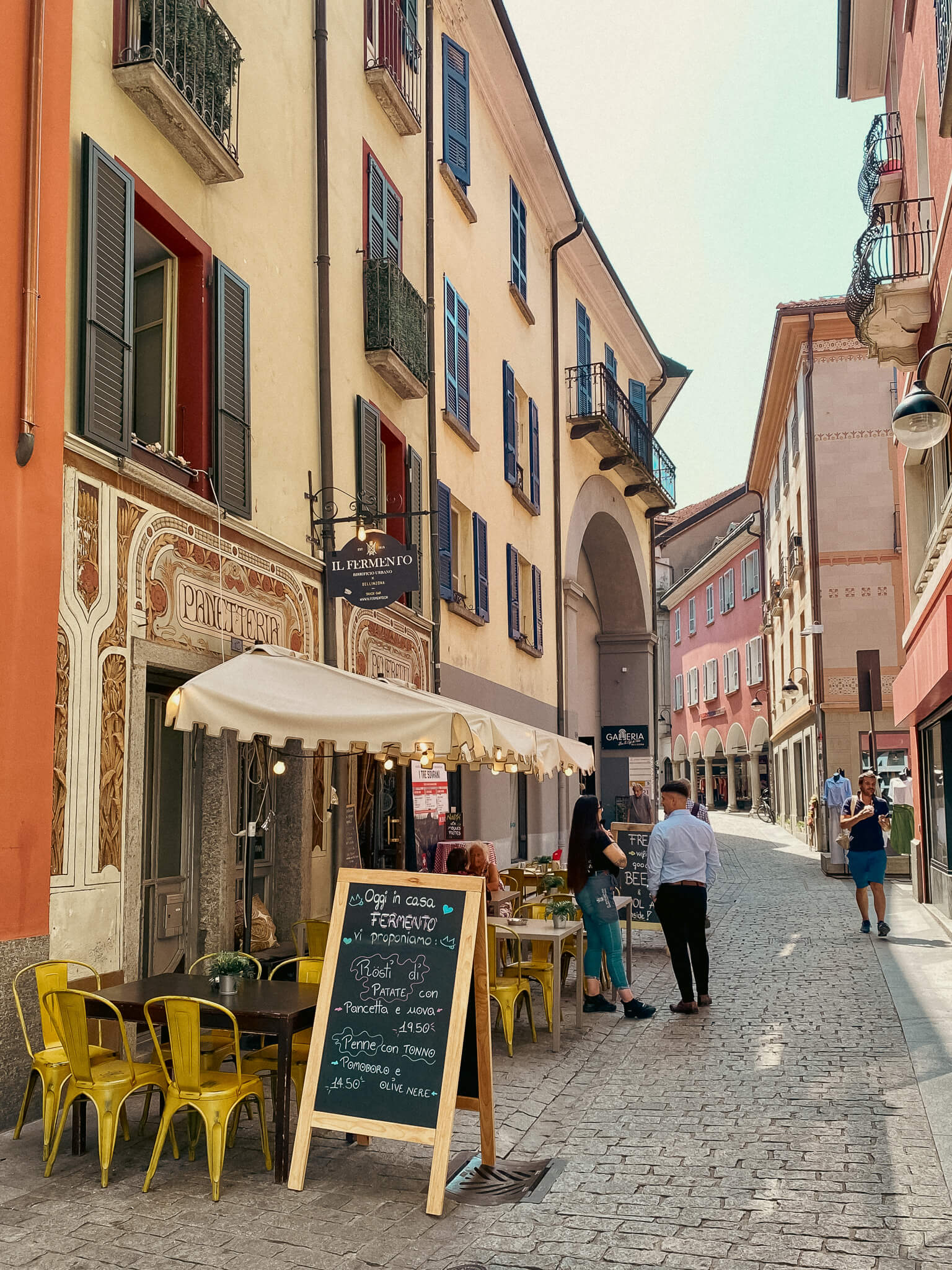 In den Gassen von Bellinzona