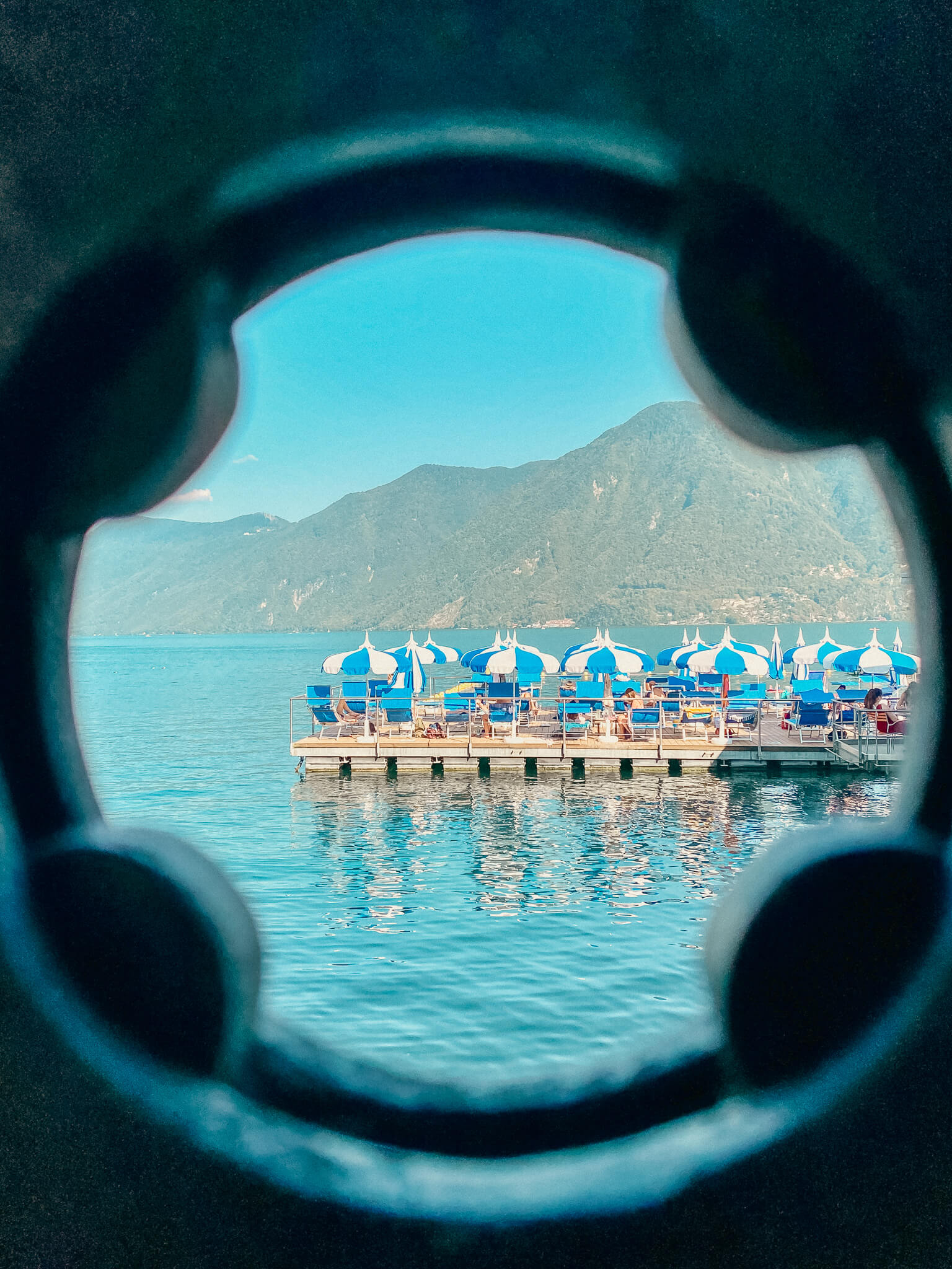 Seebad in Lugano