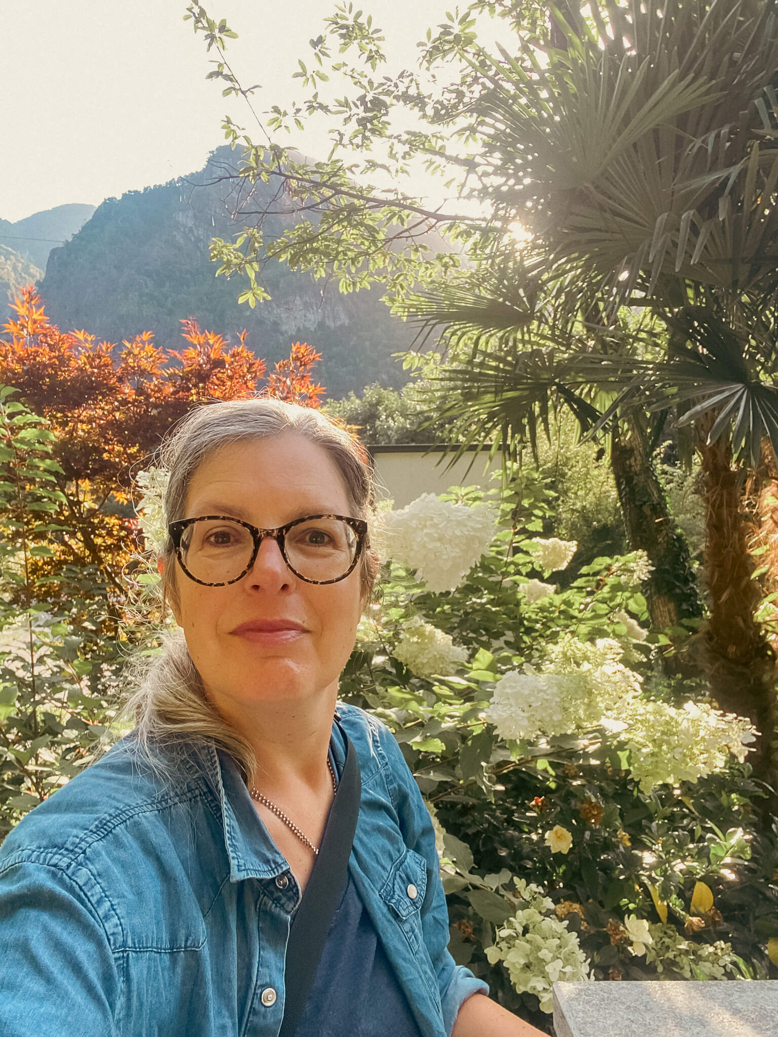 Kirsten Rick auf dem Campingplatz Piccolo Paradiso