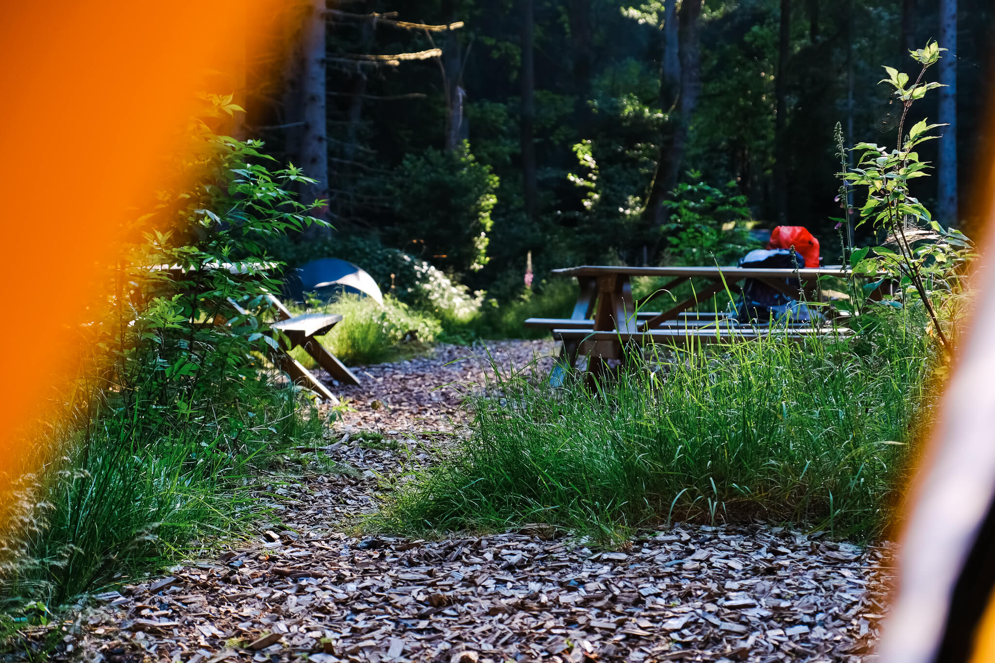 Zeitelfleck Trekkingplatz im Waldnaabtal