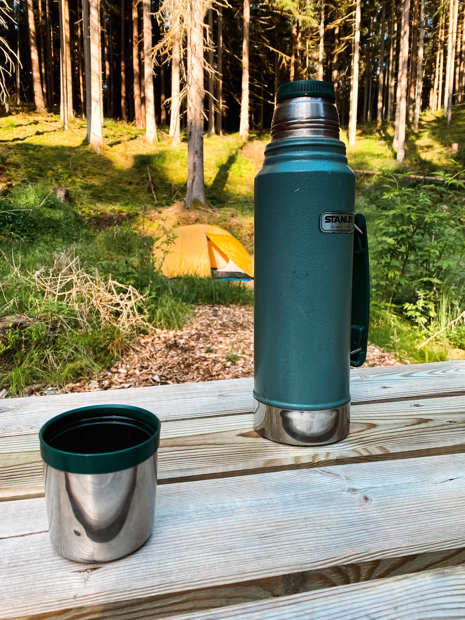Zeitelfleck Trekkingplatz im Waldnaabtal