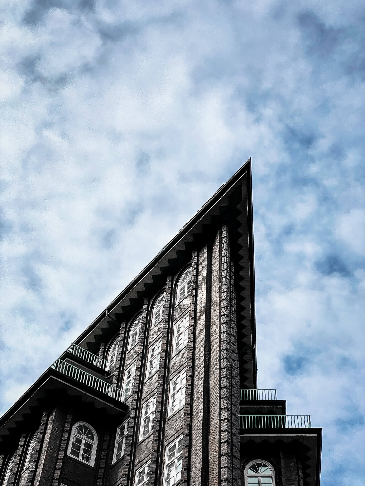 Chilehaus, spitzer Giebel