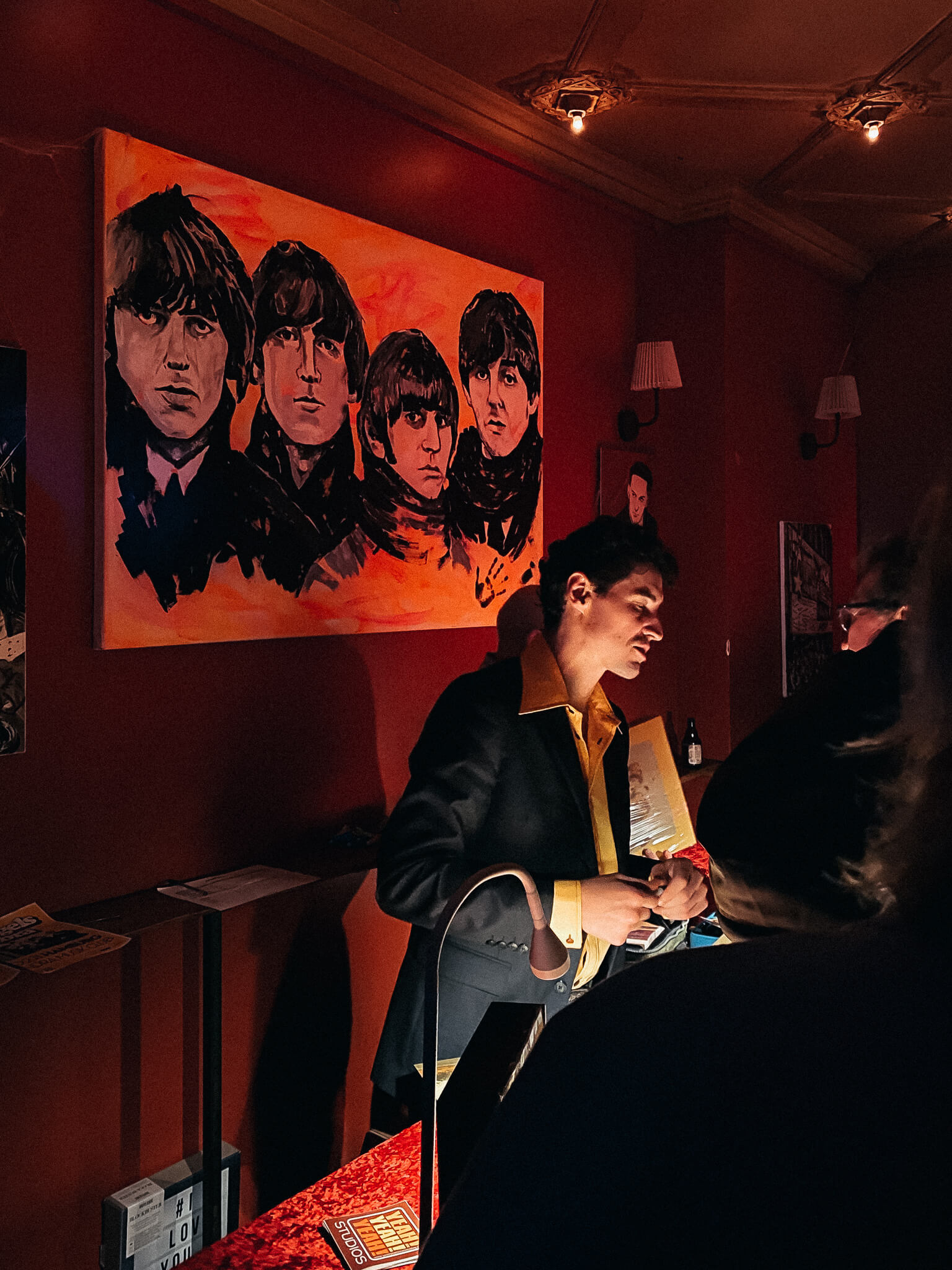 Beatles-Bild im Indra