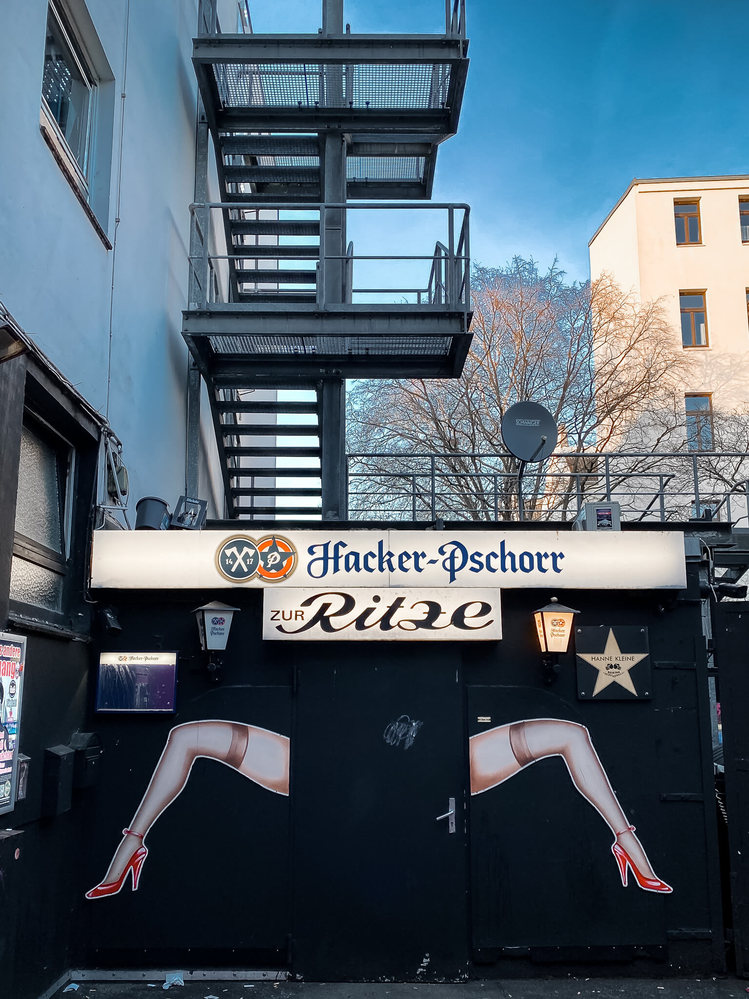 Eingang zur Ritze auf der Reeperbahn