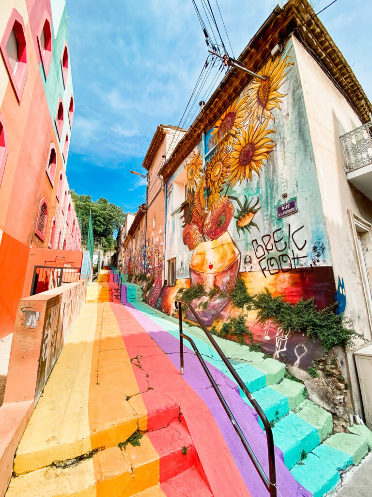 Mural Streetart Nîmes Gambetta