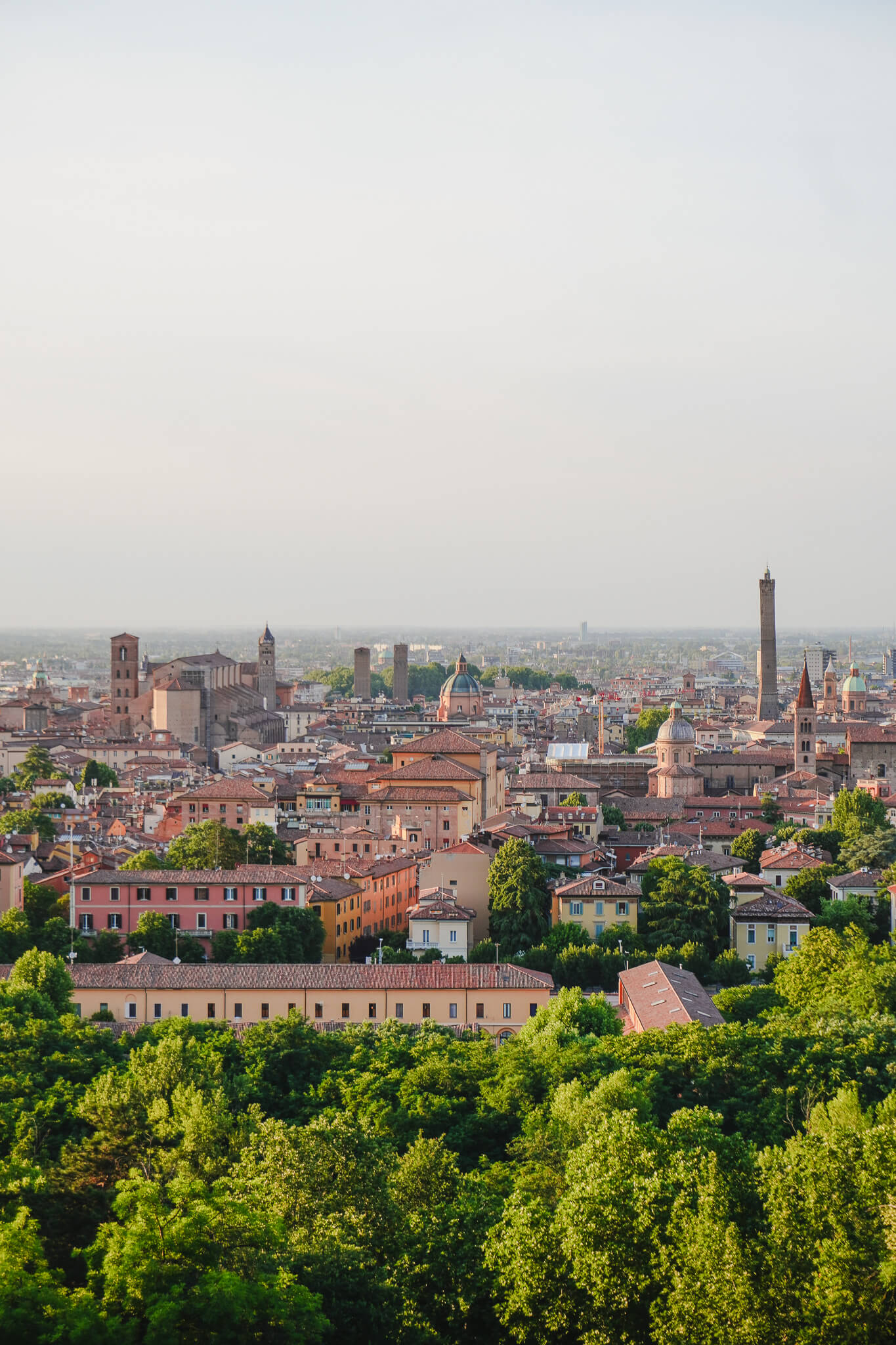 Aussicht auf Bologna